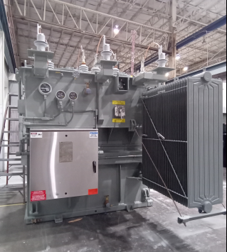 U.S. Naval Air Station China Lake, CA power distribution transformer.