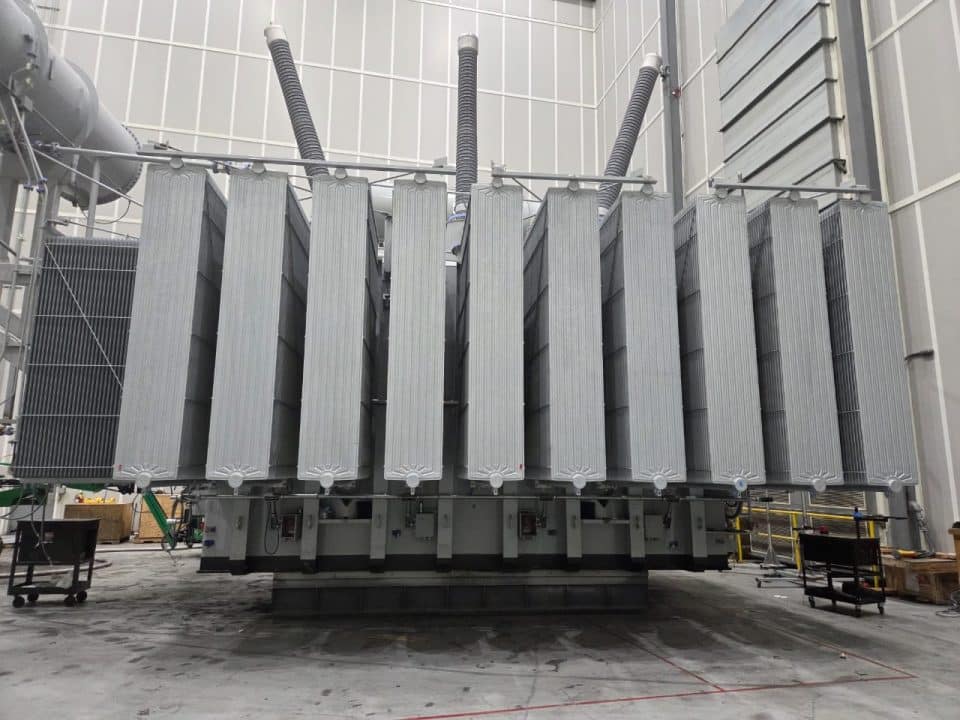 Data center power transformer.